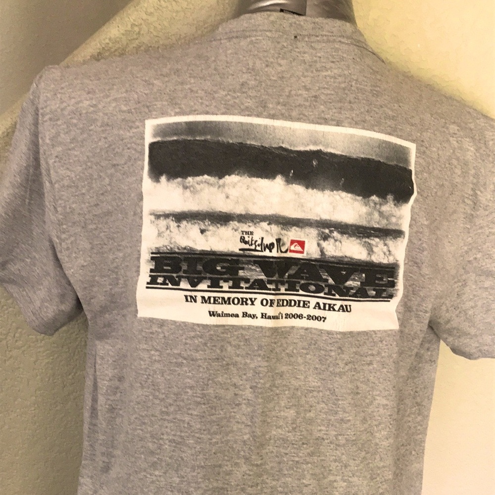 Quiksilver Eddie Aikau Big Wave T-shirt Size Large